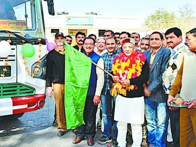 बिलासपुर से दो नए बस रूट शुरू