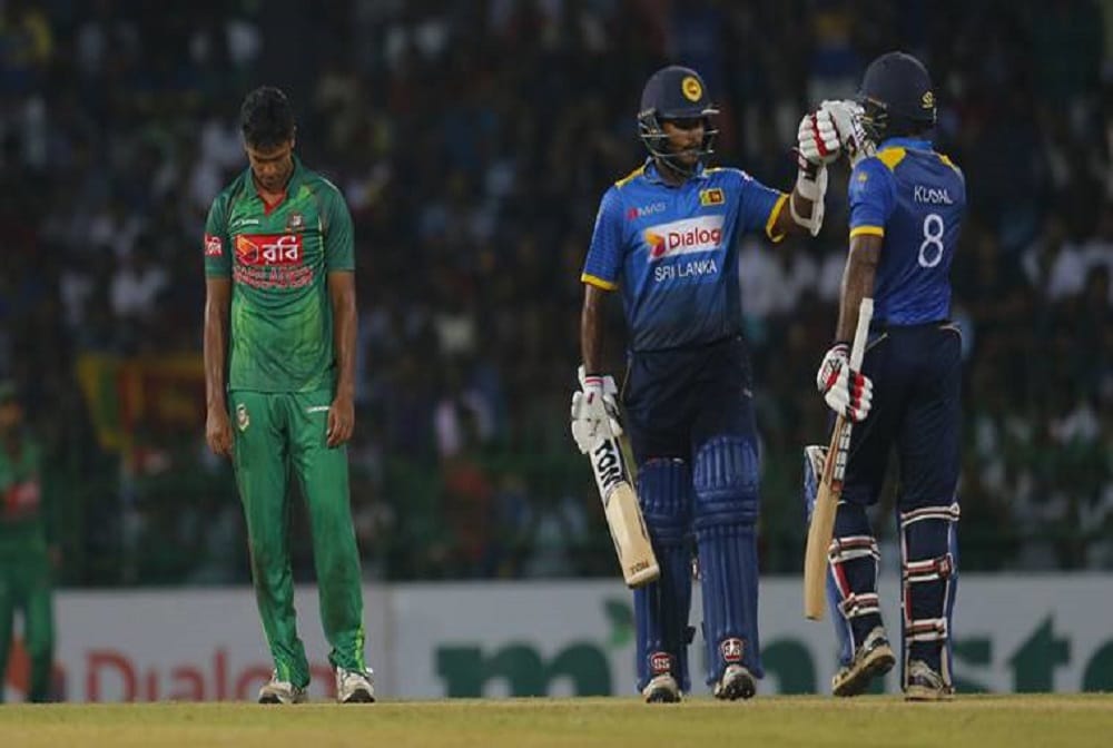 sri lanka win the t20i series against bangladesh at Sylhet