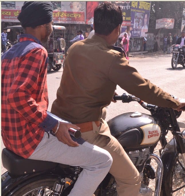 The speed of the vehicles, the brake failure of the administration