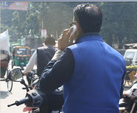 Calling while driving is dangerous