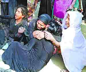 Two youth die while tripling