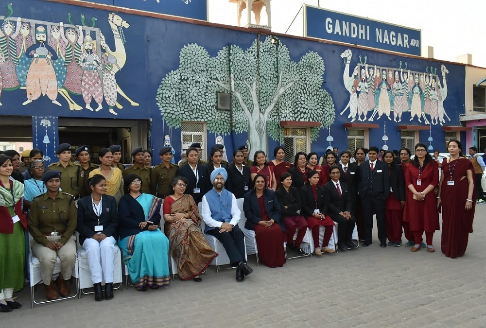 indian railways this railway station is totally operated by female staff 