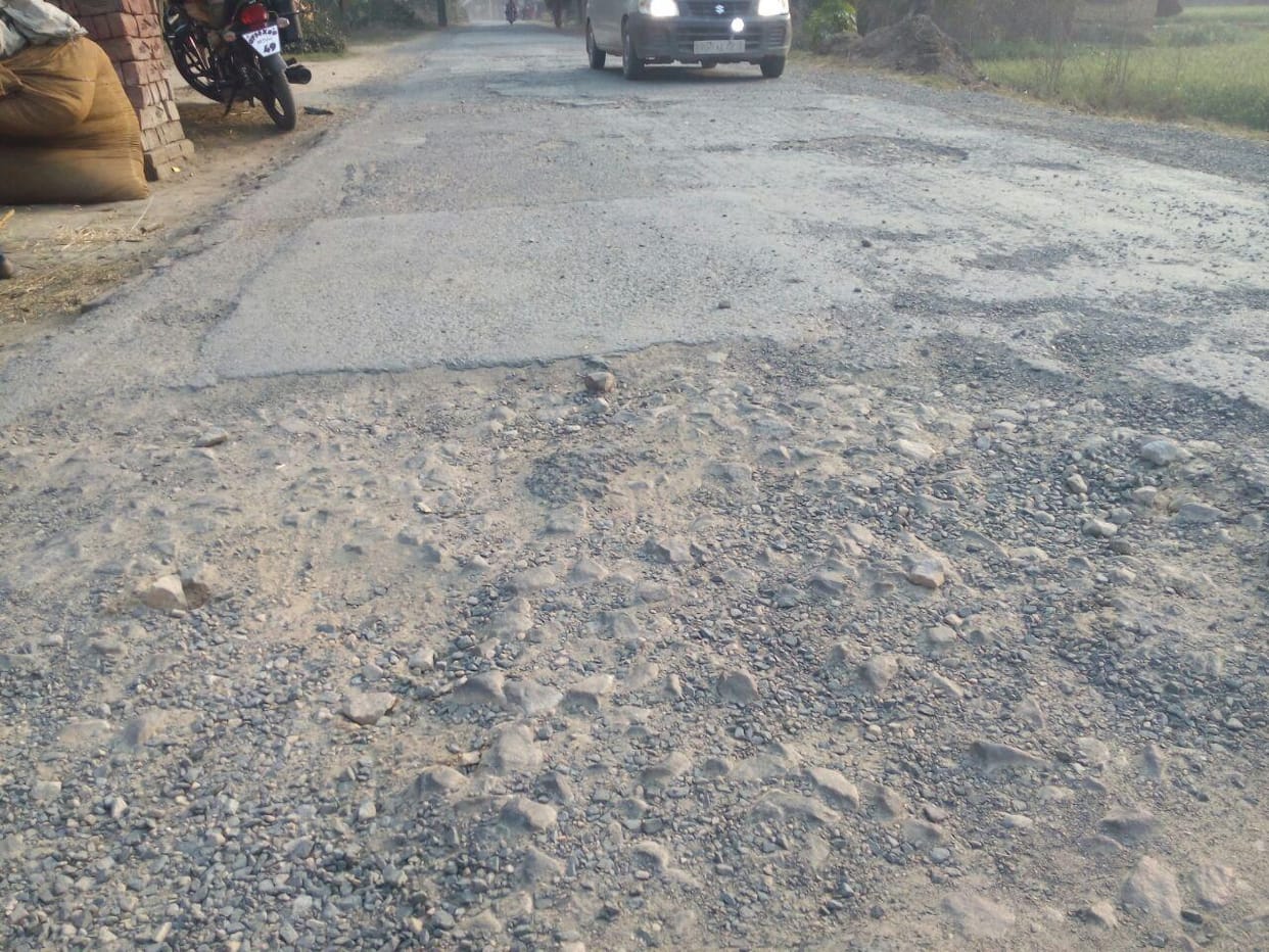 In the two years only roads became bad