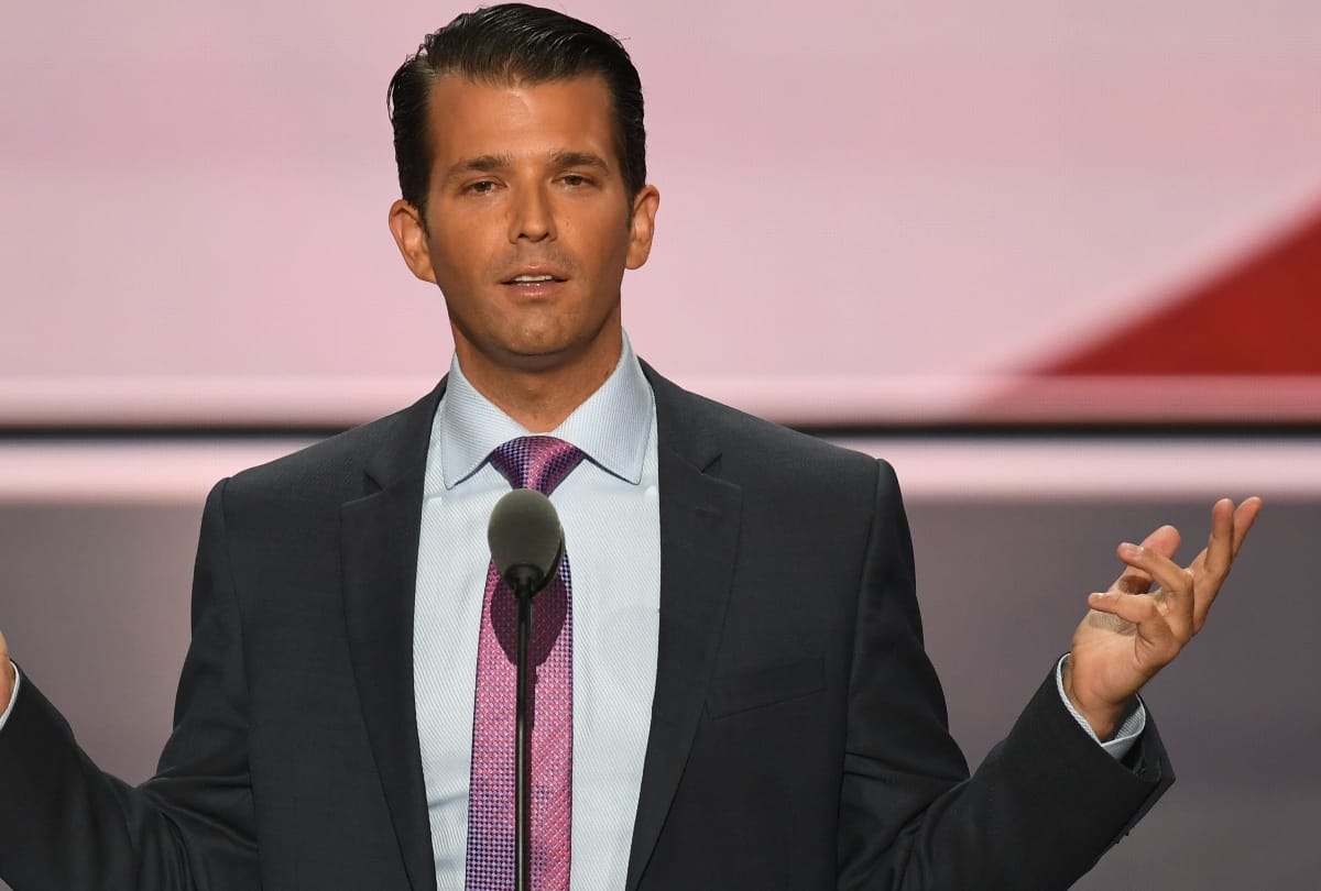 donald trump son junior trump will give dinner party in gurugram