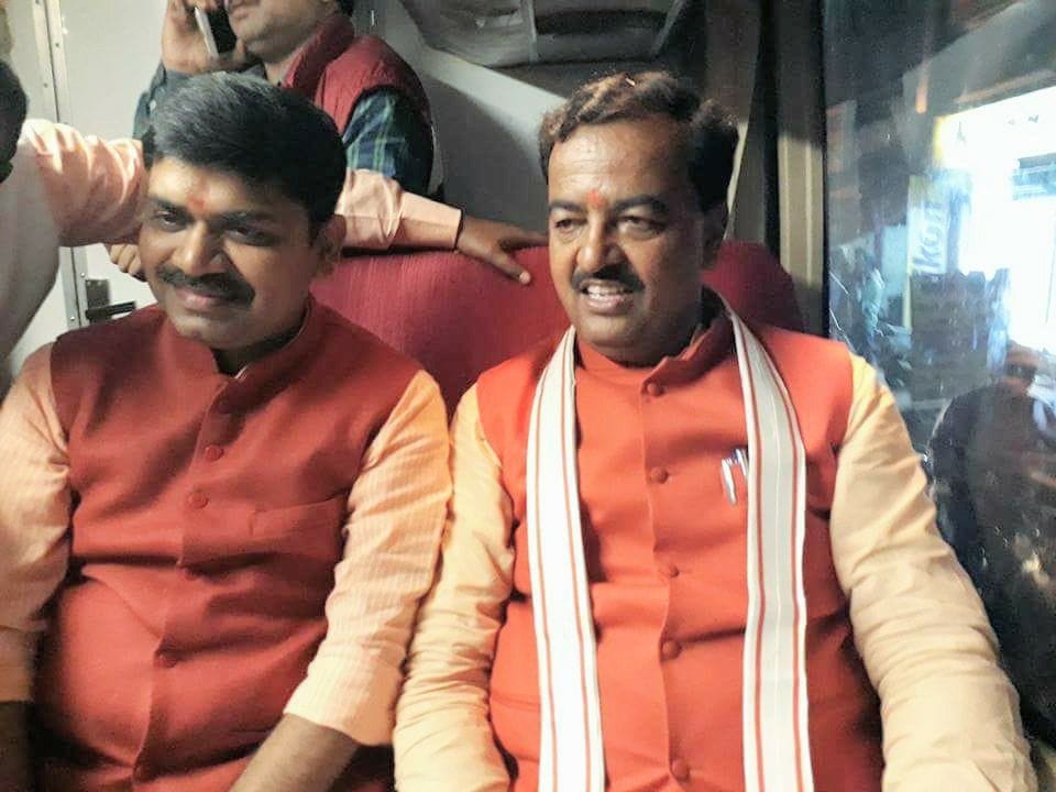 phulpur bjp candidate kaushlendra singh is nearest of dupty cm