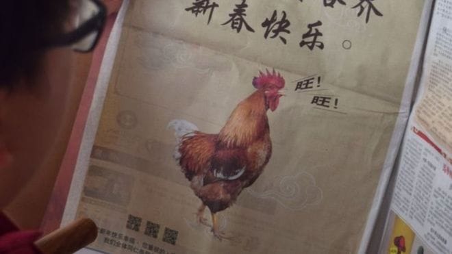 Government of Malaysia is in under question after publishing rooster controversial advertisement 
