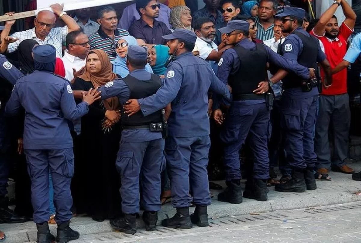 maldives remarks on India's statement over extension of emergency 