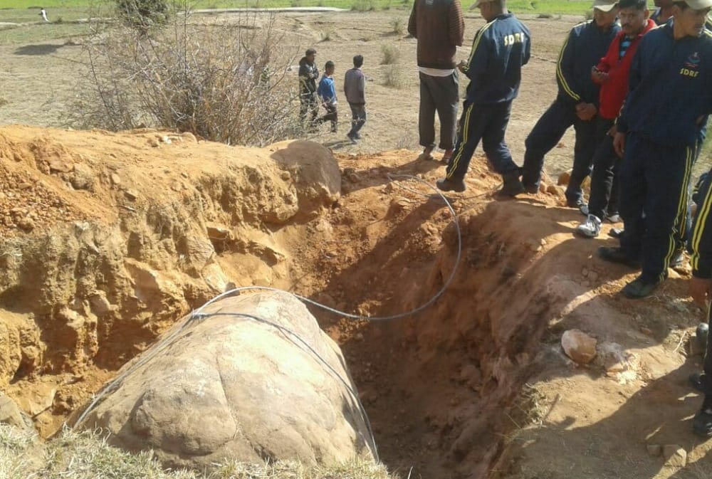 accident during the excavation of the house