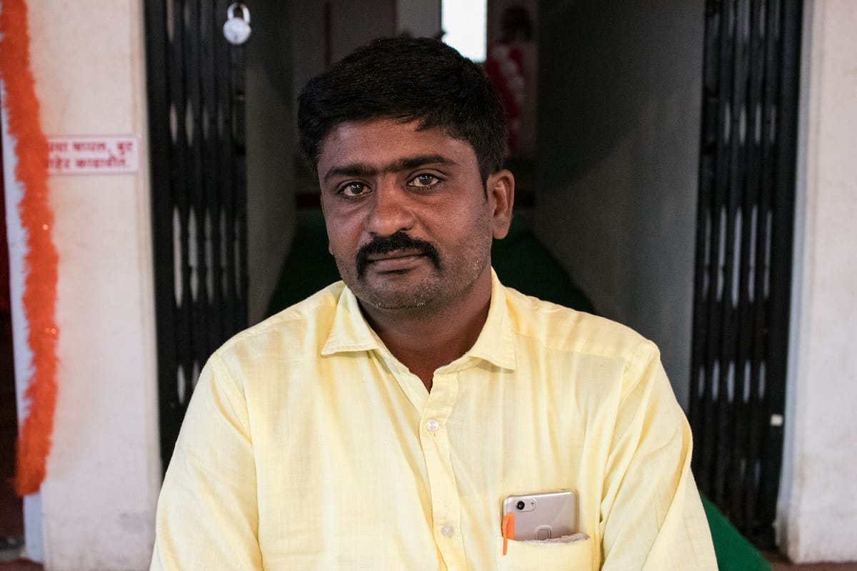 success story of Satish Jangde, who left the job for help disabled children