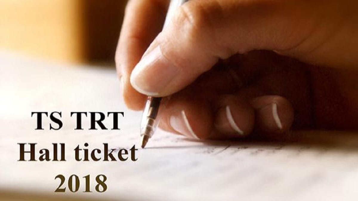 tpsc trt 2018 admit card released download it from official website