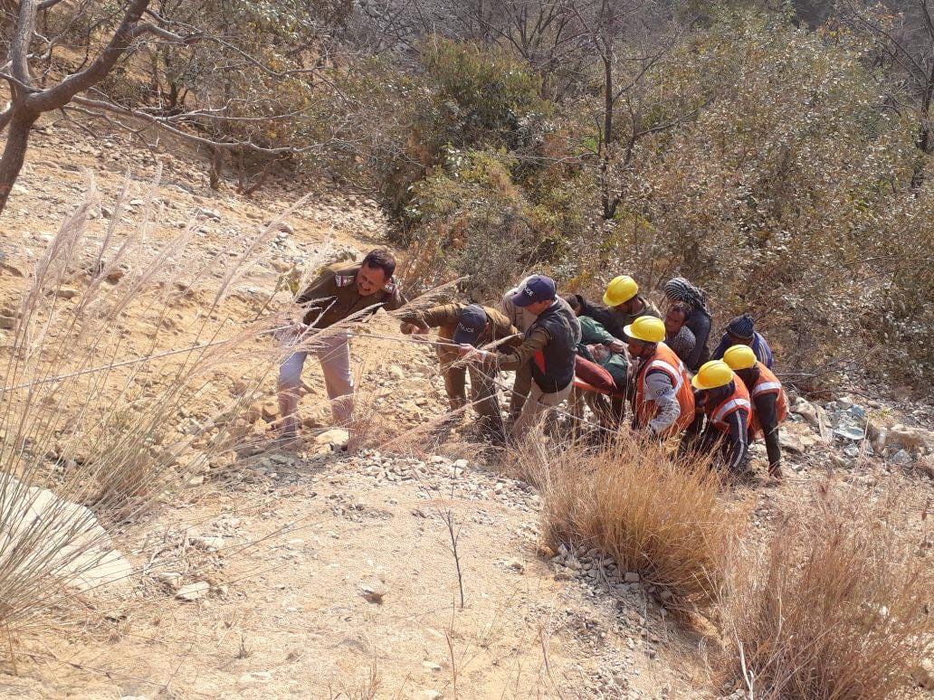 immense photos of  devprayag accident