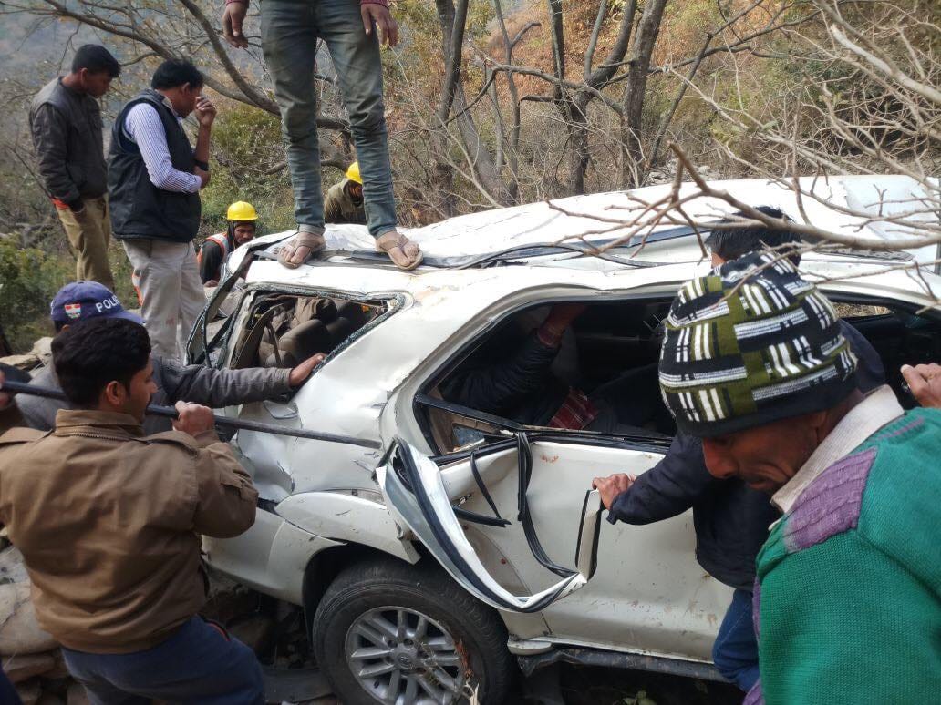 immense photos of  devprayag accident