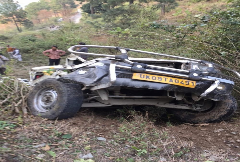 Max Accident in tehri two killed horrible photos