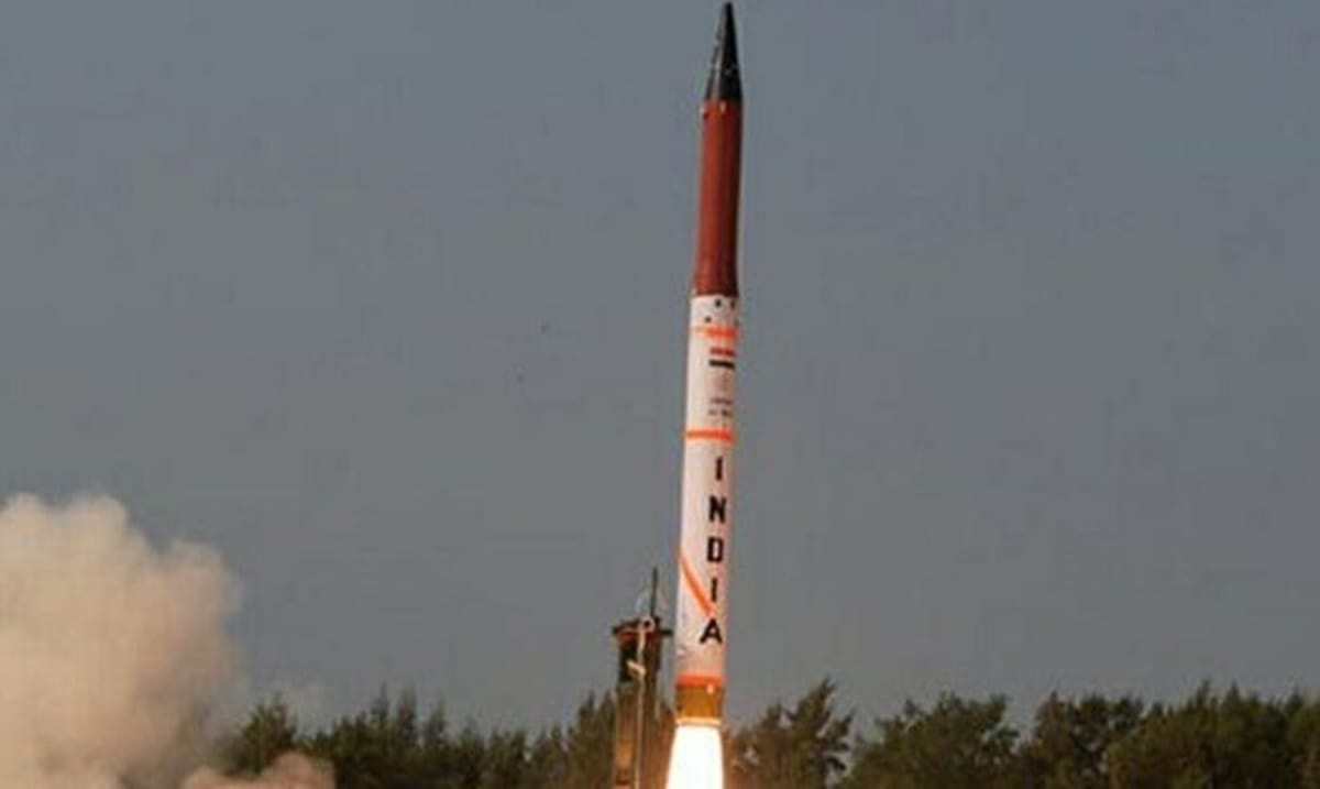 Strategic Forces Command test fired Agni II missile from Odisha Coast