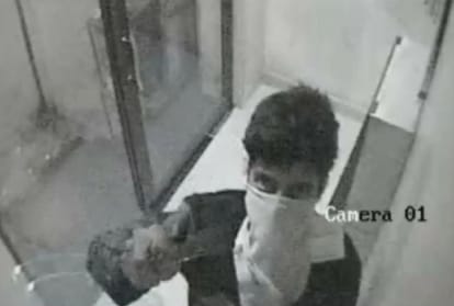 Rajasthan icici bank atm loot fail in jaipur, accused captured in cctv