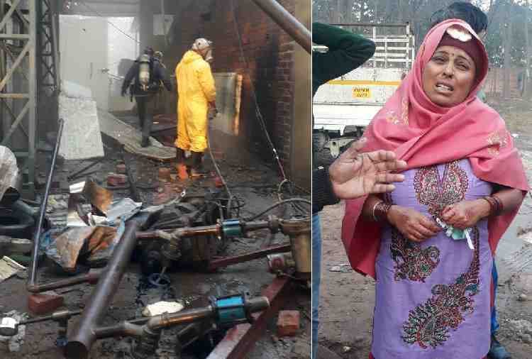 three people killed in amonia gas boiler explosion in rajpura factory