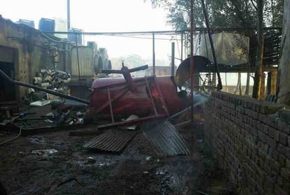 three people killed in amonia gas boiler explosion in rajpura factory
