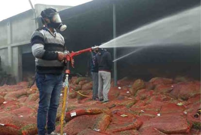 three people killed in amonia gas boiler explosion in rajpura factory