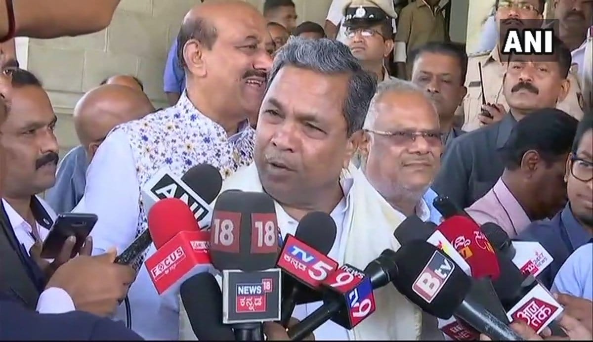 Karnataka CM Said, PM Modi is not speaking like a prime minister