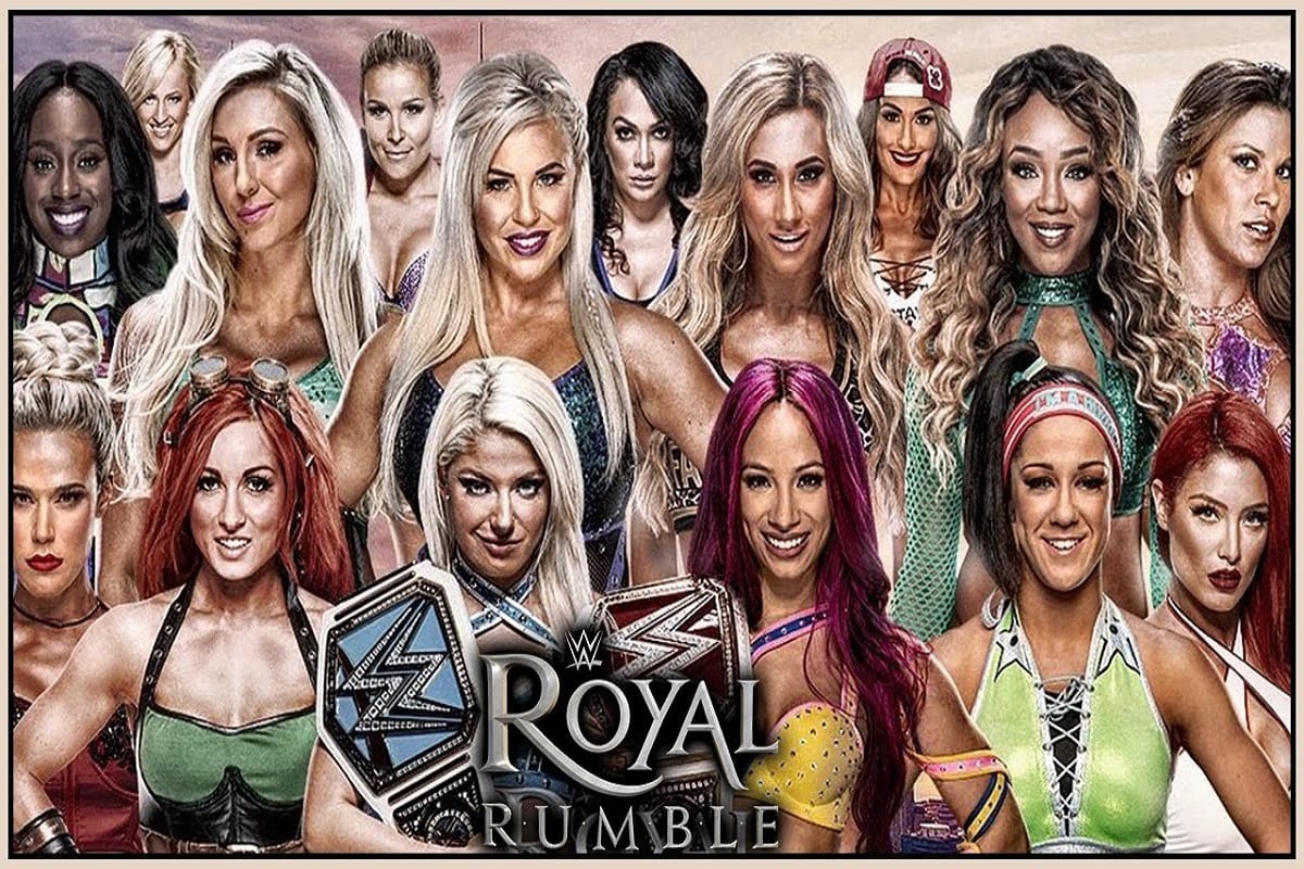 WWE ignored Dana Brook at official poster of women Royal Rumble 2018