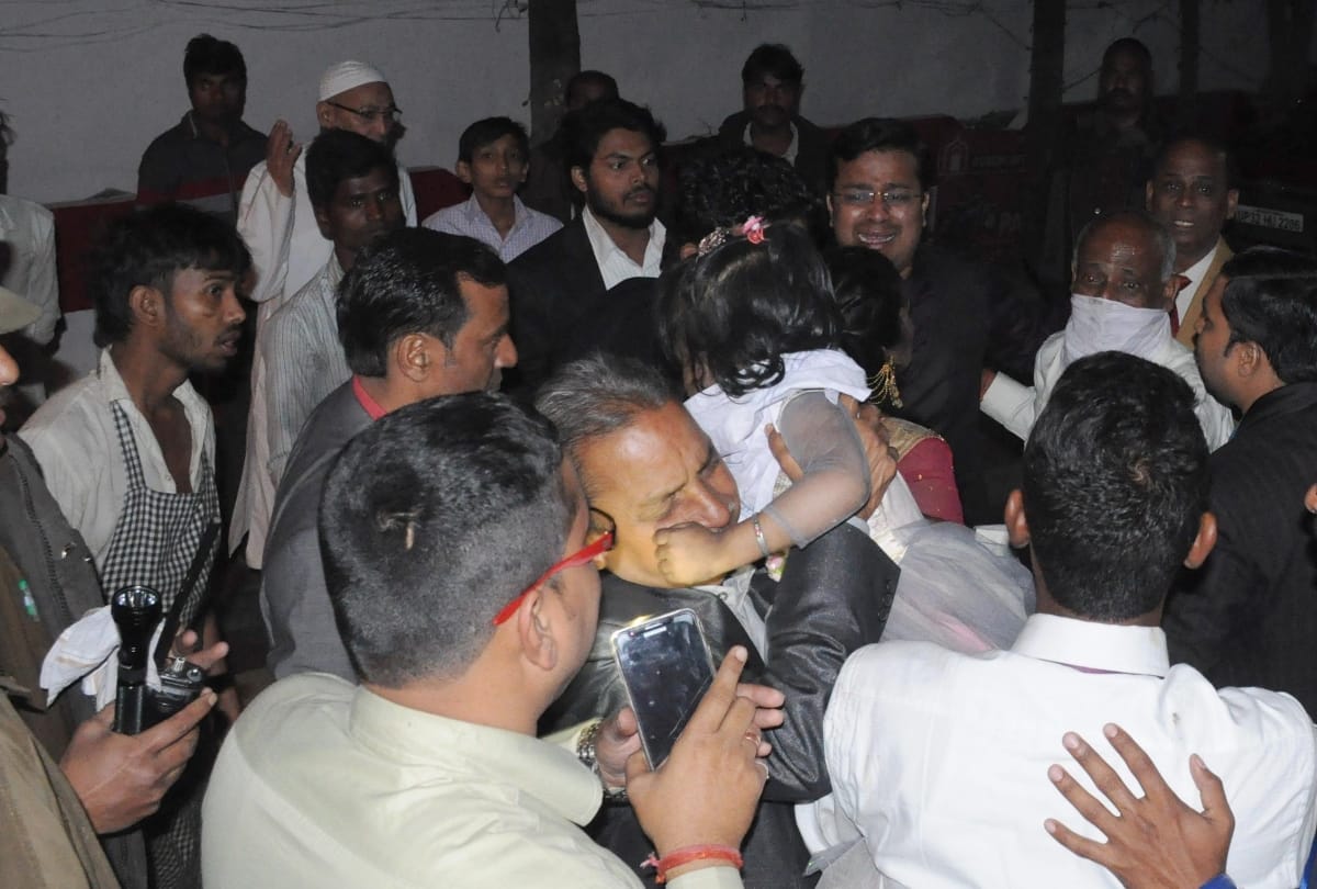 fire caught during marriage function