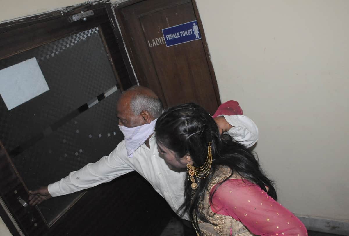 fire caught during marriage function
