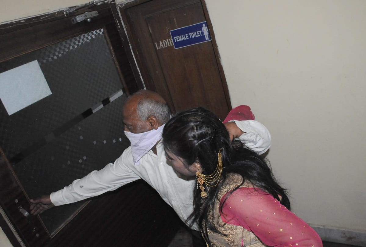 fire caught during marriage function