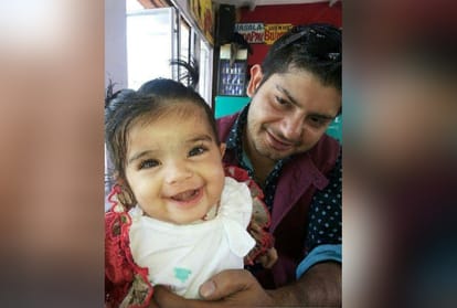 four years old girl was dead as she was peeping from balcony and fell down
