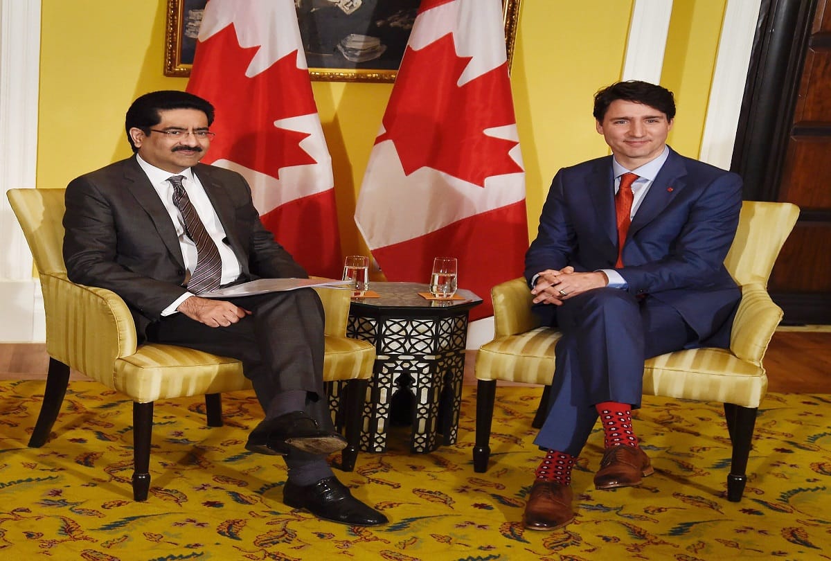 Indian businessmen meet with Canadian PM Justin Trudeau at Taj Mumbai maharashtra