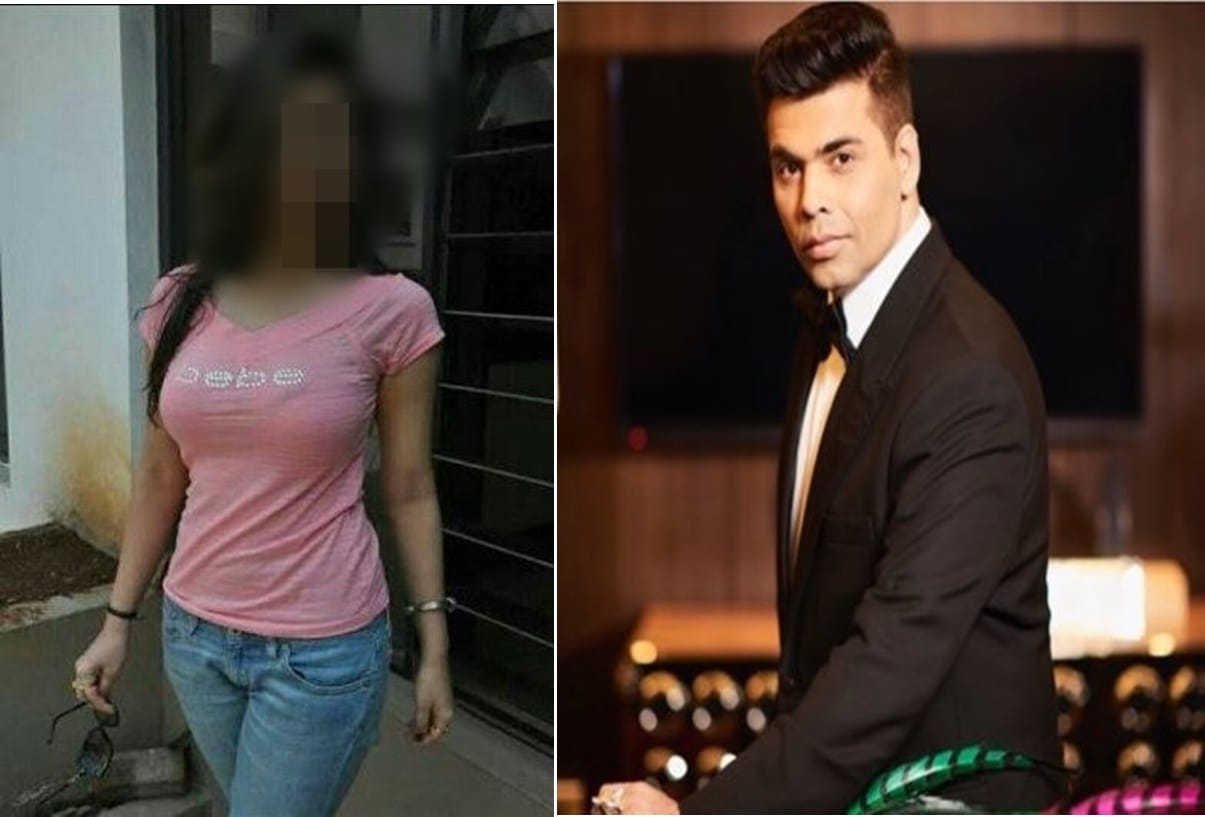 Karan Johar female Fan reached India’s Next Superstars Set and demands to touch him