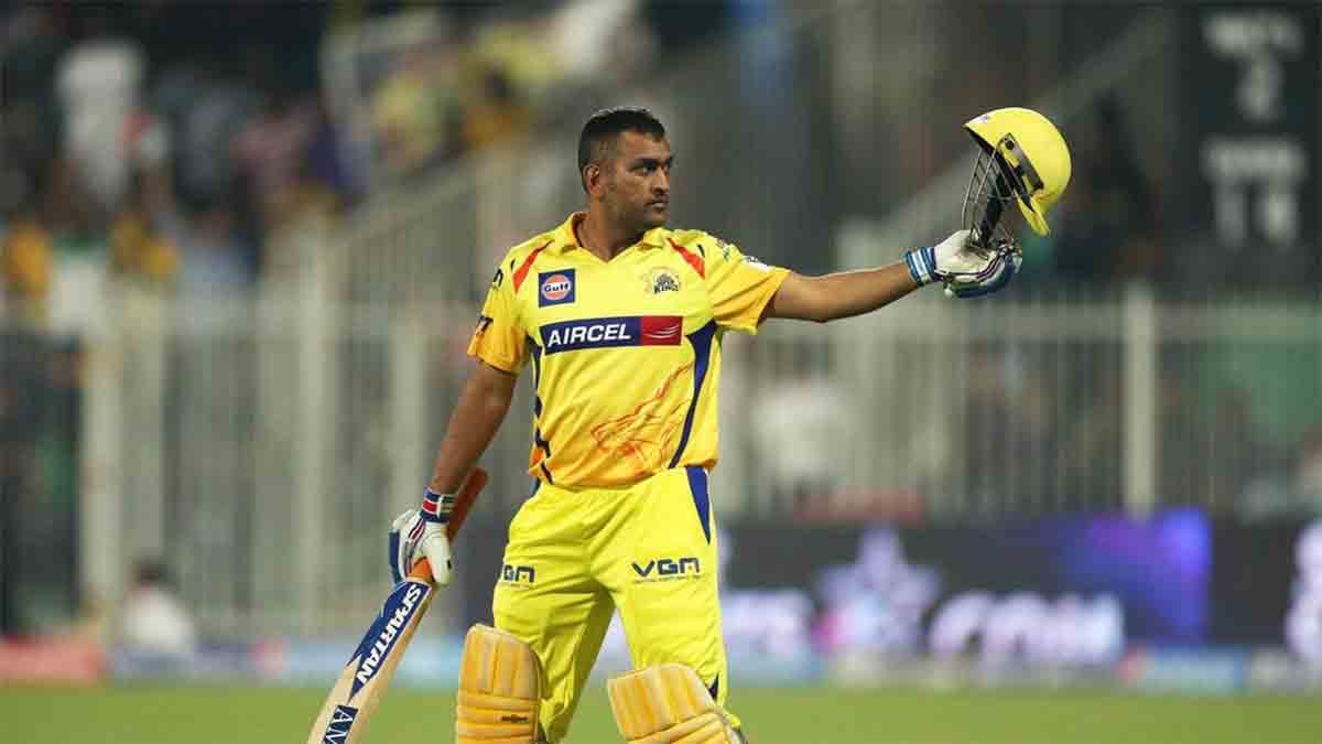 ms dhoni played big shots in practice before ipl matches