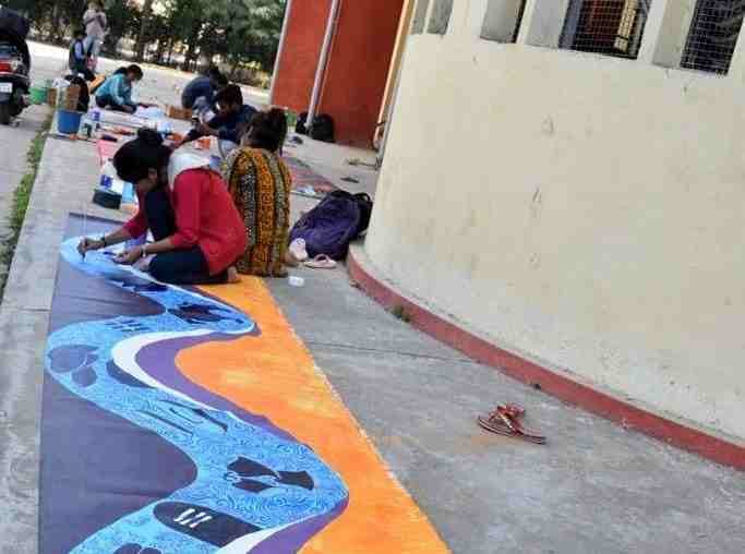 BHU these student gives new height of cultute and beauty of kashi