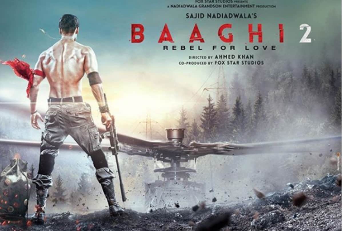 Tiger Shroff film Baaghi 2 new poster released trailer will be launch today