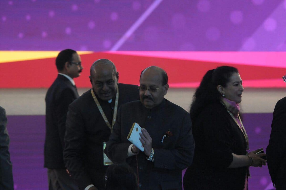 up investor summit pictures from indra gandhi pratisthan 