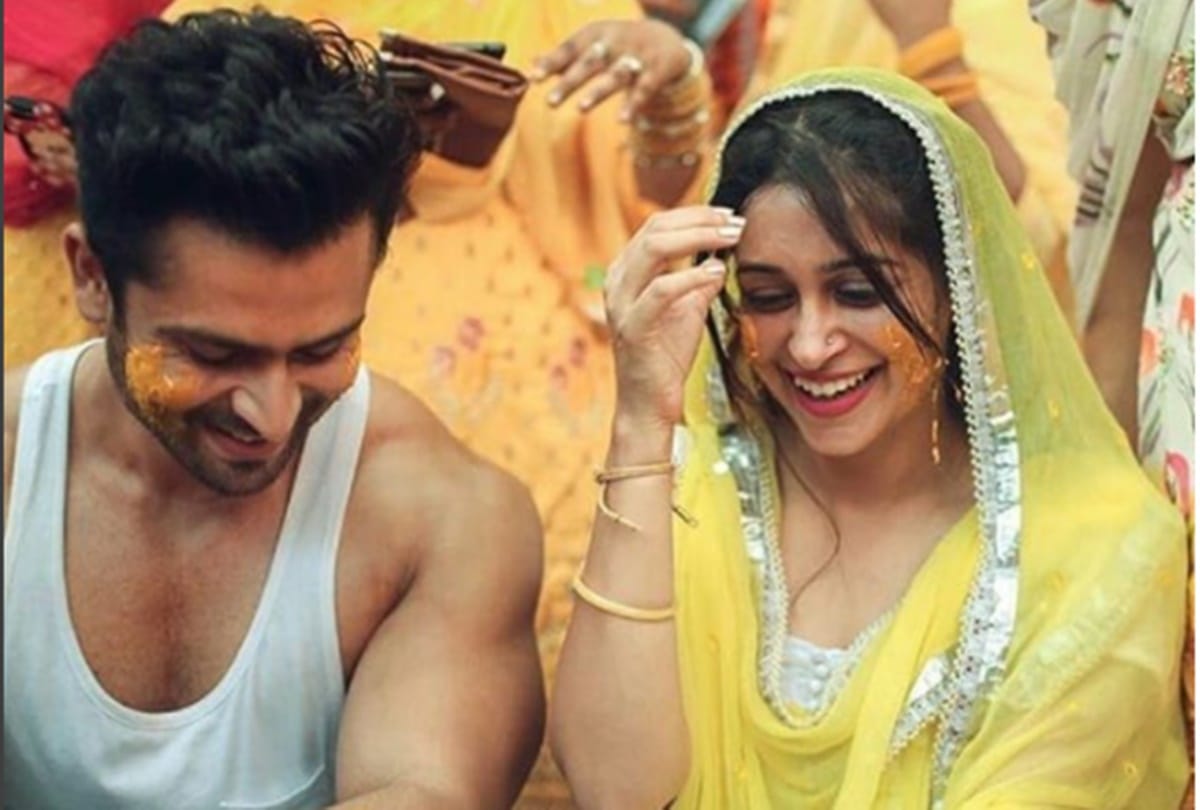 dipika kakar and shoaib ibrahim haldi ceremony photos before marriage