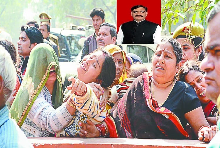 PHOTOS : death of BJP legislator including Five, wave of mourning in Bijnor