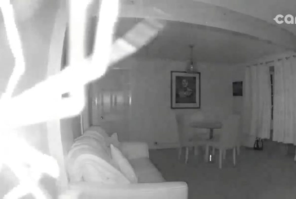 a british man spotted terrifying thing in his home