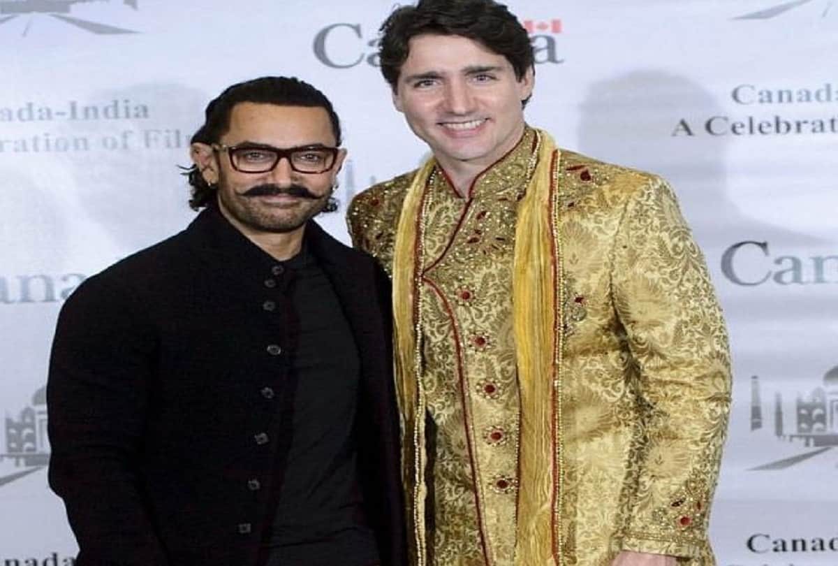 Canada PM Justin Trudeau Is Shah Rukh Khan Fan Meets Bollywood Celebrities With Family In Sherwani
