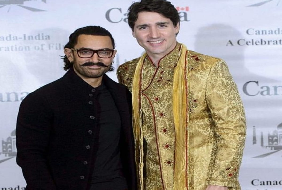 Canada PM Justin Trudeau Is Shah Rukh Khan Fan Meets Bollywood Celebrities With Family In Sherwani