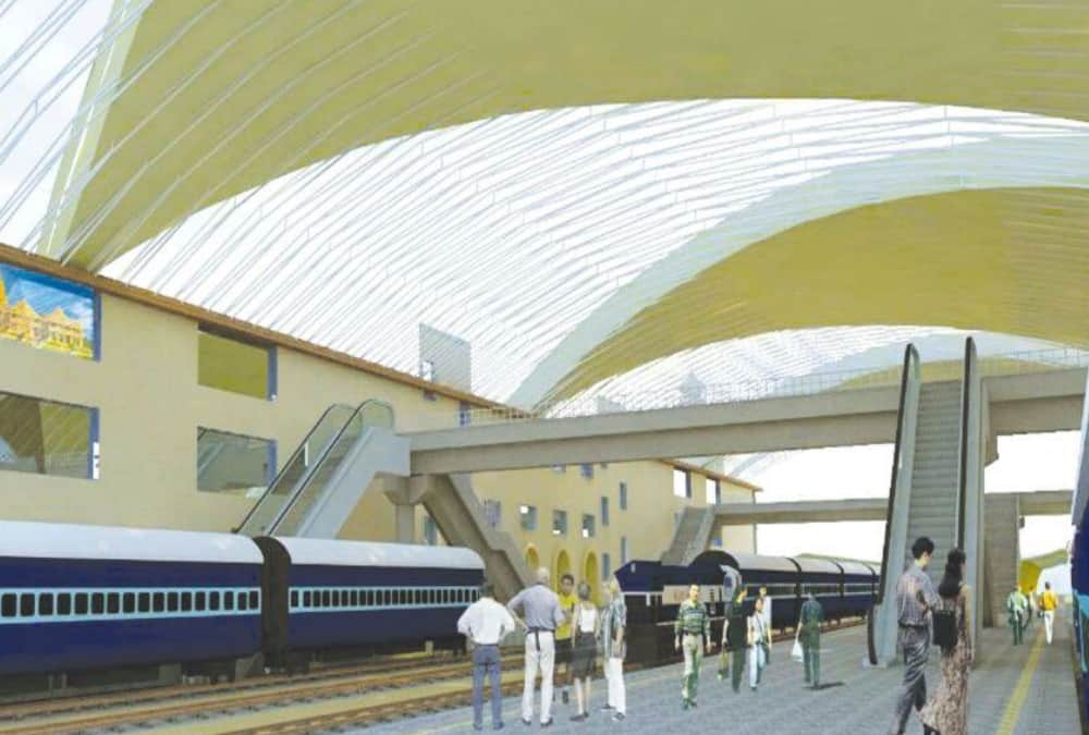 Ayodhya railway station will be renovate.
