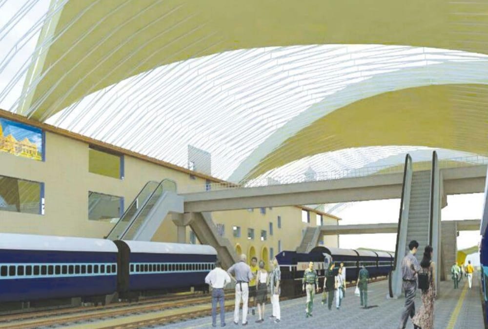 Ayodhya railway station will be renovate.