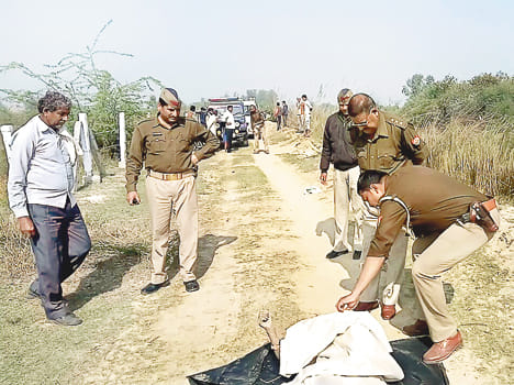 Killing women, Body threw in Ganganagar