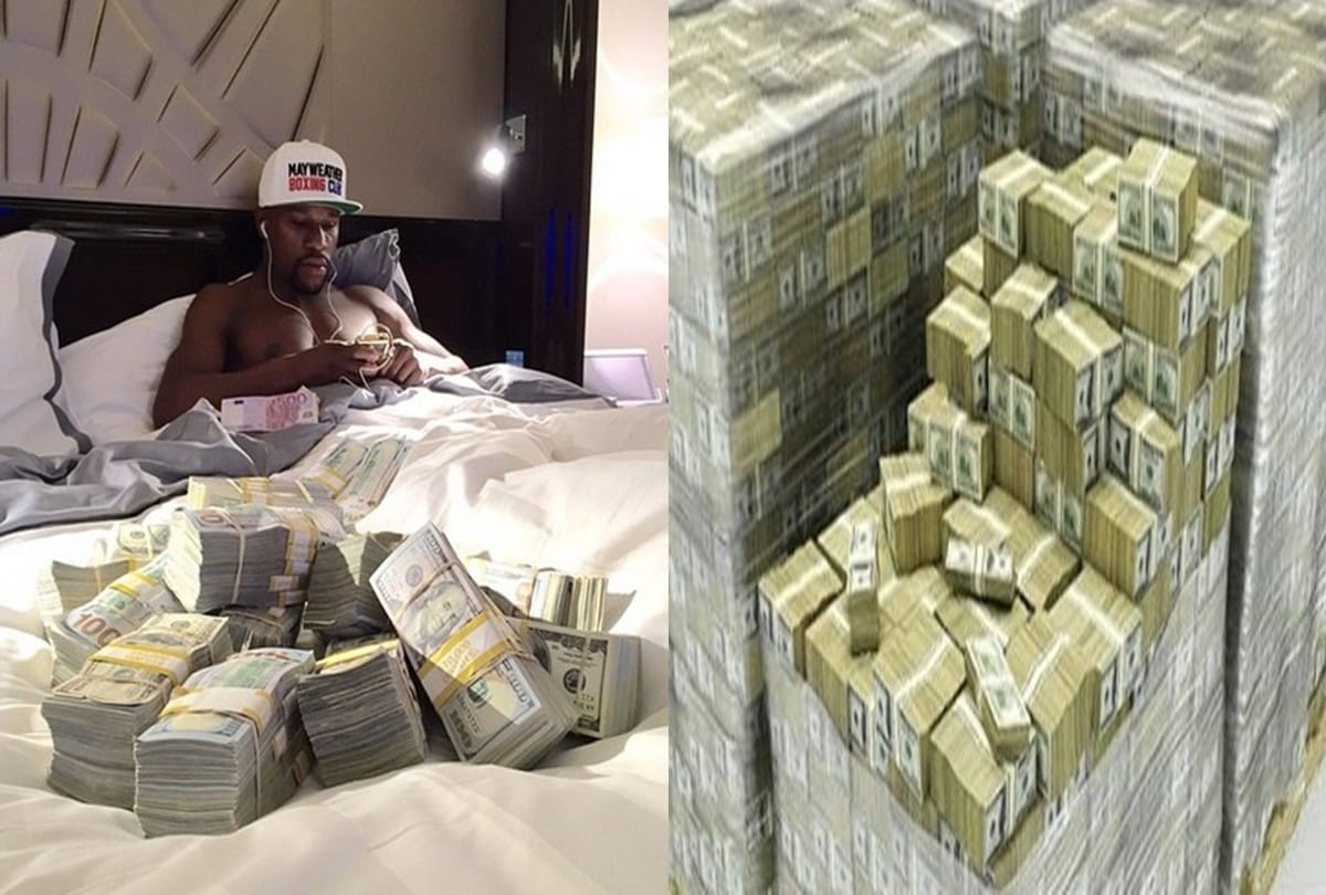 Floyd Mayweather mcgregor rich player in the world