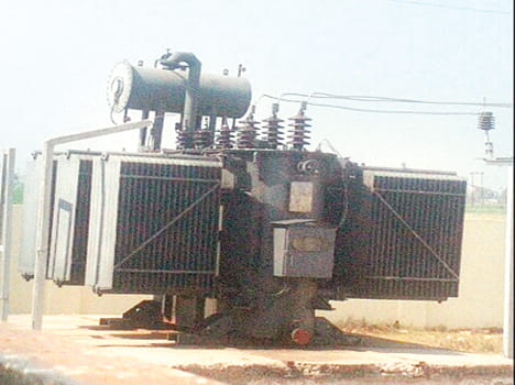 Ready to become electric sub-station, ready to turn