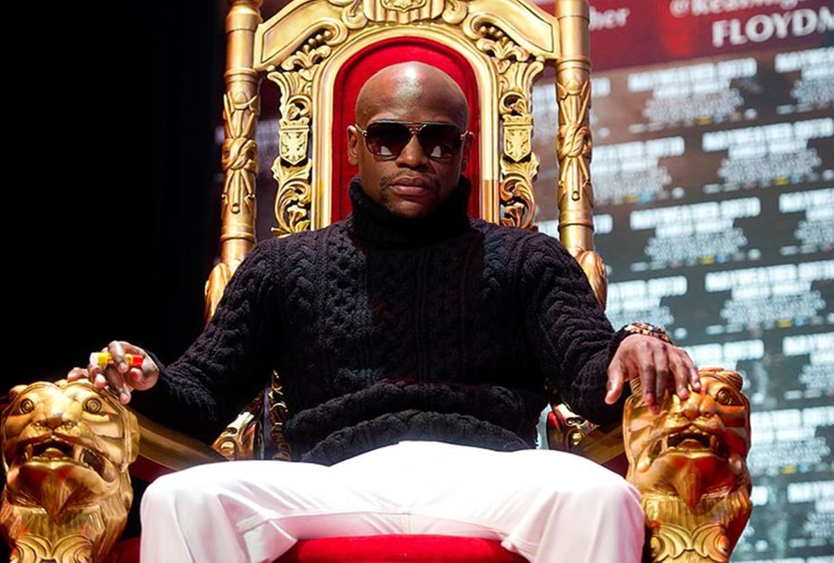 Floyd Mayweather mcgregor rich player in the world