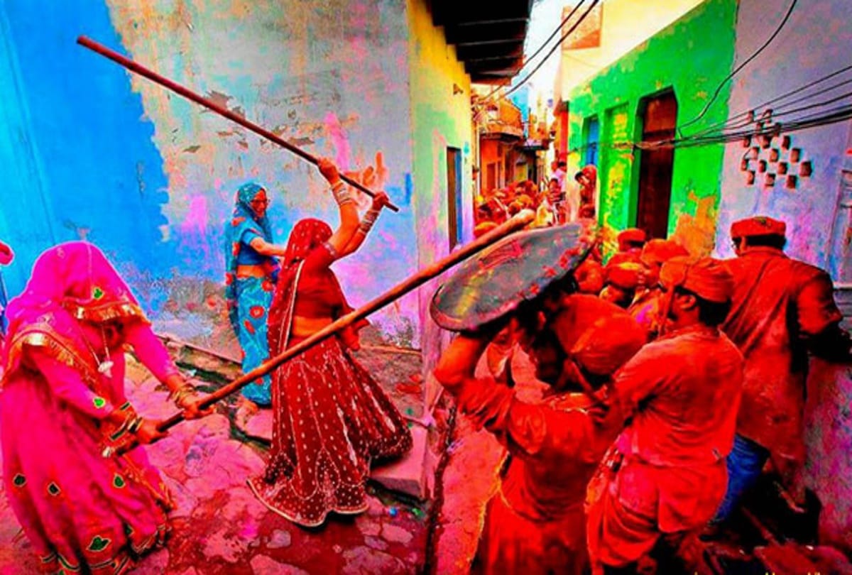 barsana lathmar holi 2018 date and celebration