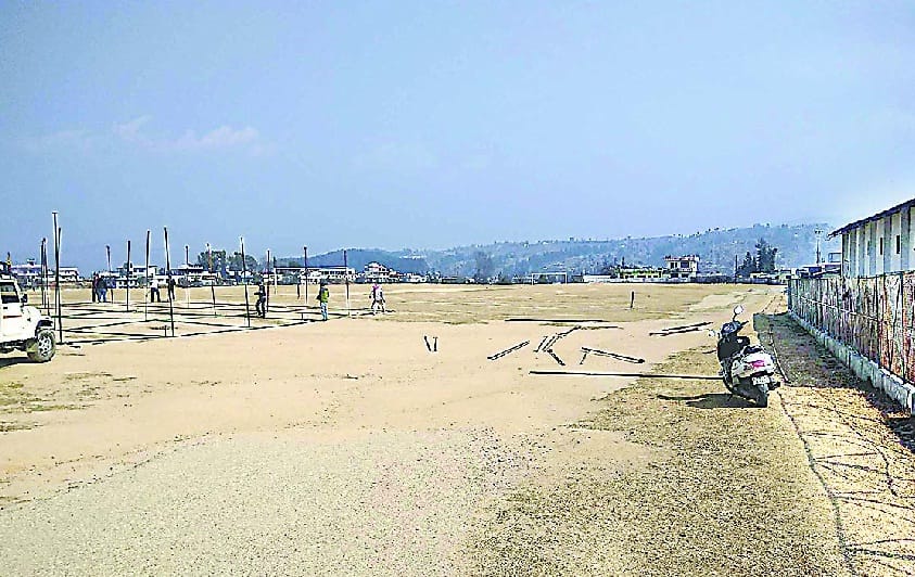 35 lakhs for field widening withdrawn