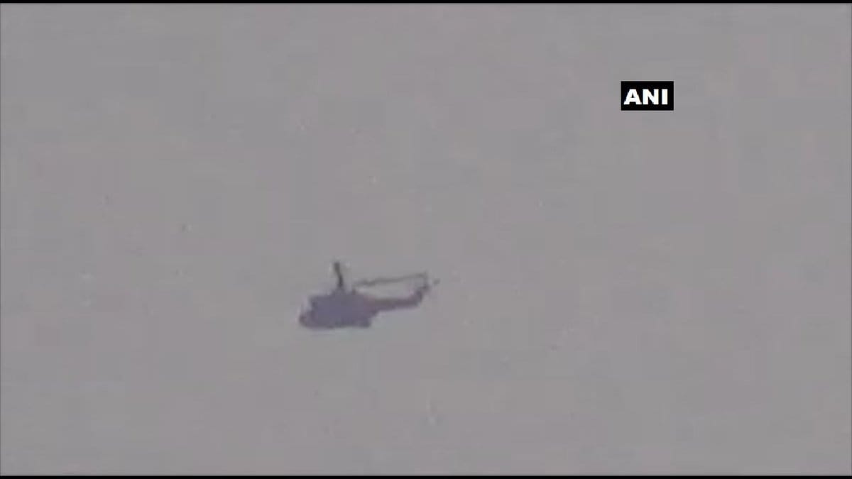 pakistan army helicopter came 300 metre in line of control at poonch, j&k 