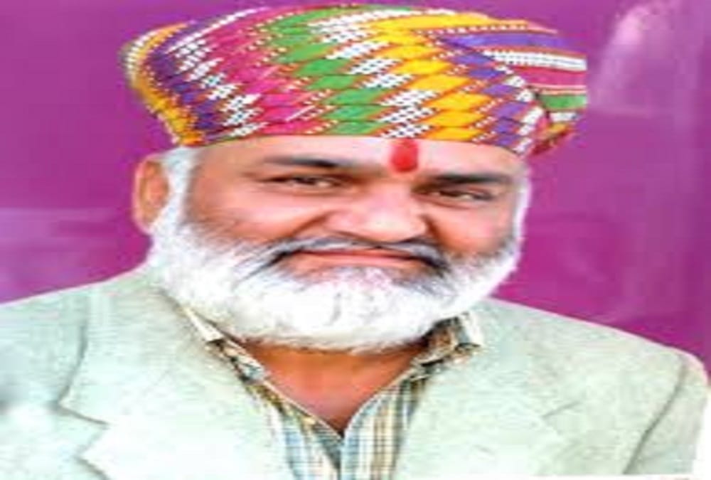 rajasthan bjp mla from nathdwara died in udaipur
