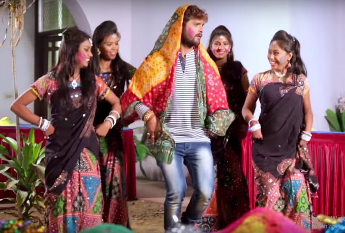 Holi Bhojpuri Song 2018 - Khesari Lal Yadav new holi song bhatar aiehe holi ke baad has been viral